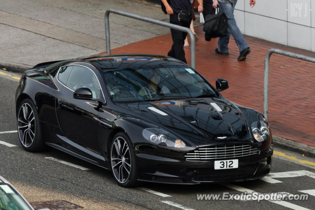 Aston Martin DBS spotted in Hong Kong, China