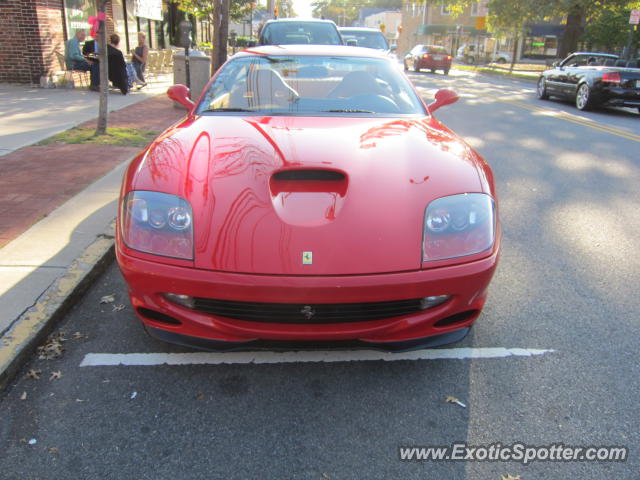 Ferrari 550 spotted in Montclair, New Jersey