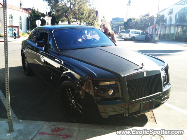 Rolls Royce Phantom spotted in La Jolla, California