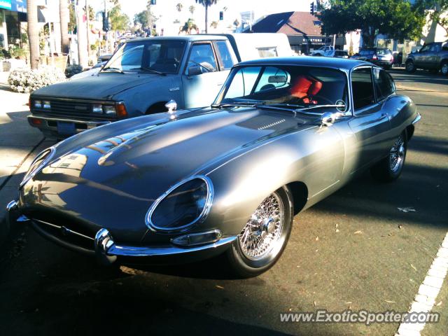 Jaguar E-Type spotted in La Jolla, California