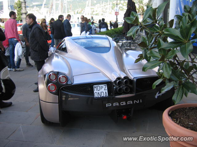 Pagani Huayra spotted in Trieste, Italy