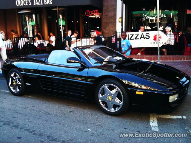 Ferrari 348 spotted in Downtown San Diego, California