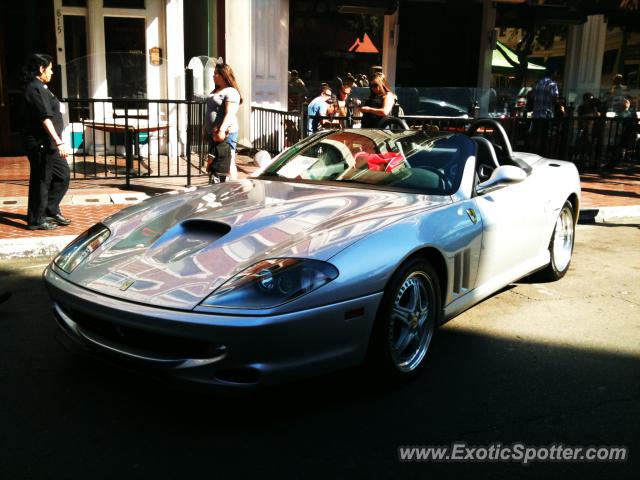 Ferrari 550 spotted in Downtown San Diego, California