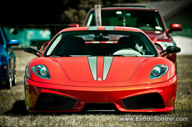 Ferrari F430 spotted in Lime Rock, Connecticut