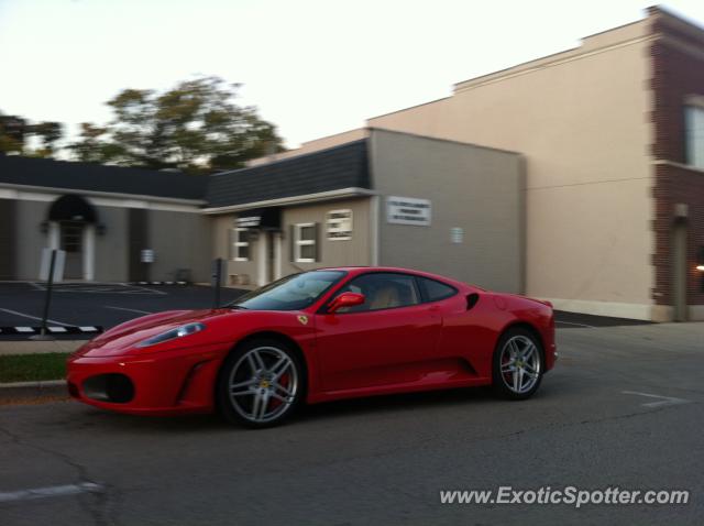 Ferrari F430 spotted in Hinsdale, Illinois