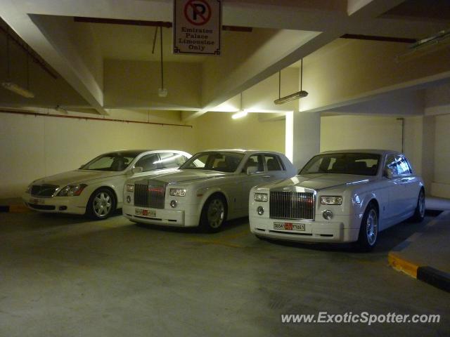 Rolls Royce Phantom spotted in Abu Dhabi, United Arab Emirates