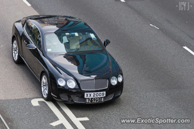 Bentley Continental spotted in Hong Kong, China