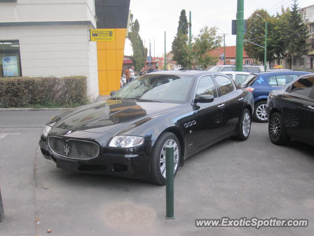 Maserati Quattroporte spotted in Braosv, Romania