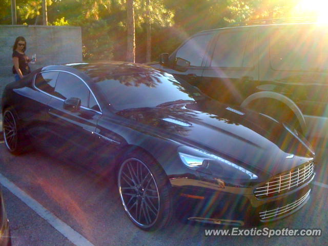 Aston Martin Rapide spotted in Windermere, Florida
