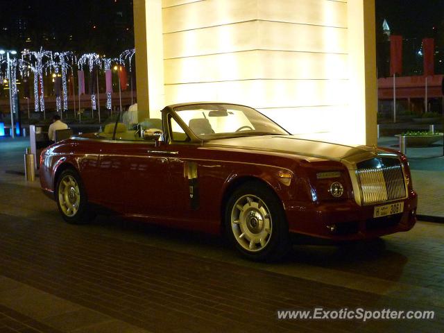 Rolls Royce Phantom spotted in Dubai, United Arab Emirates