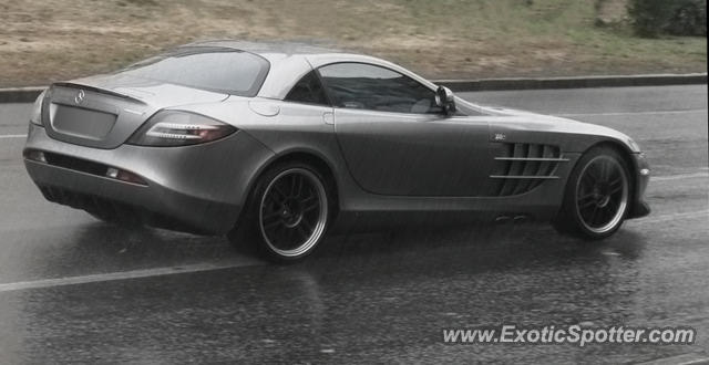 Mercedes SLR spotted in Kiev, Ukraine