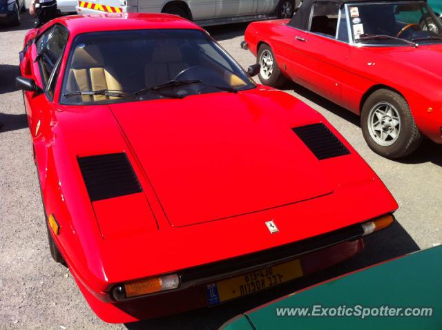 Ferrari 308 spotted in Kfar Tavor, Israel