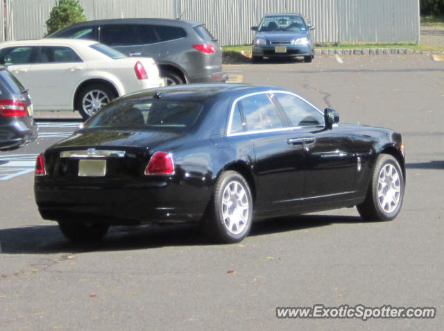 Rolls Royce Ghost spotted in Morristown, New Jersey