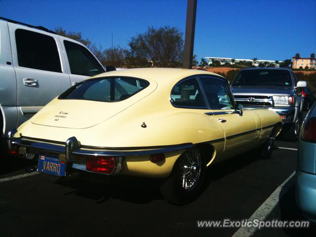 Jaguar E-Type spotted in Carlsbad, California