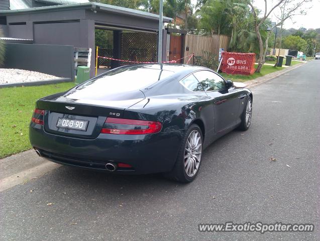 Aston Martin DB9 spotted in Brisbane, Australia