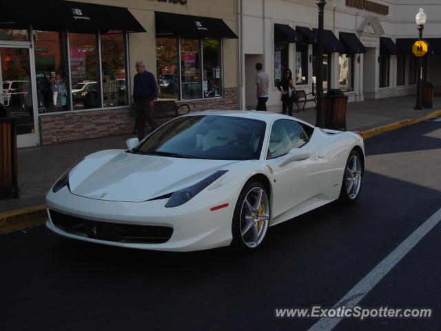 Ferrari 458 Italia spotted in Nashville, Tennessee