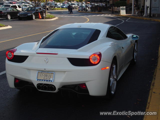 Ferrari 458 Italia spotted in Nashville, Tennessee