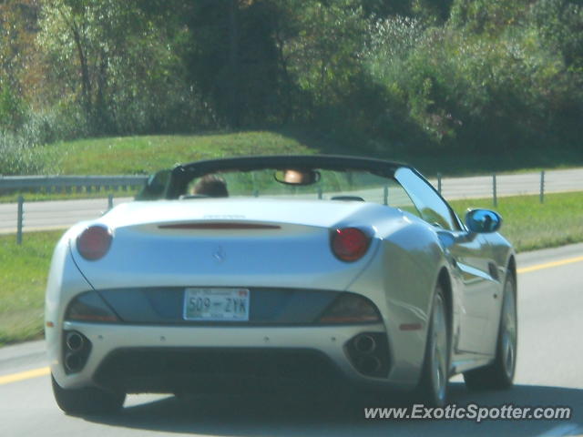 Ferrari California spotted in West of Knoxville, Tennessee