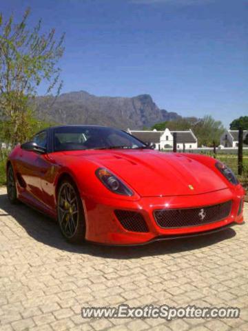 Ferrari 599GTB spotted in Cape Town, South Africa