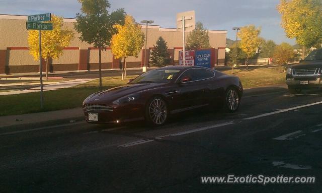 Aston Martin DB9 spotted in Denver, Colorado