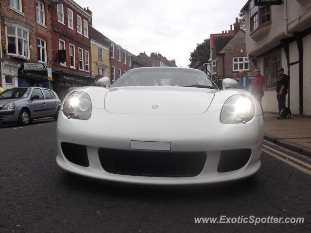 Porsche Carrera GT spotted in York, United Kingdom