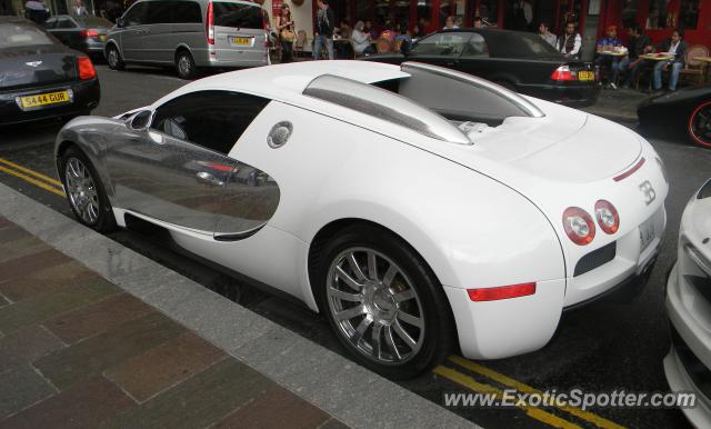 Bugatti Veyron spotted in London, United Kingdom