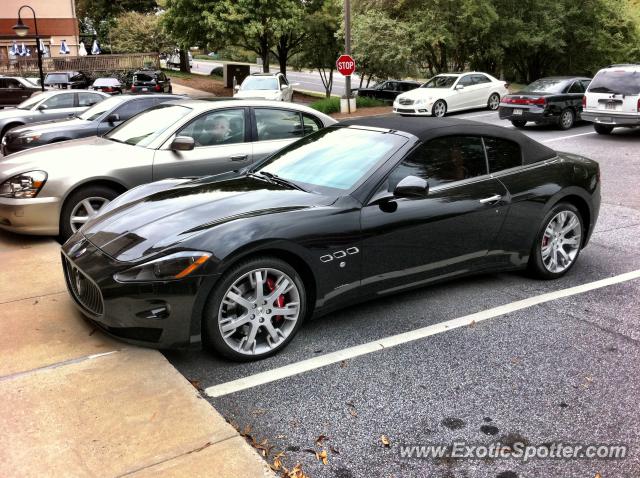 Maserati GranTurismo spotted in Atlanta, Georgia