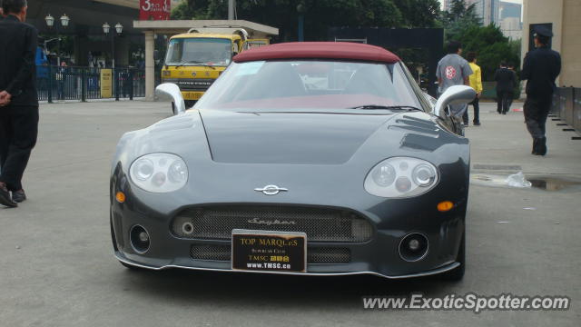 Spyker C8 spotted in SHANGHAI, China