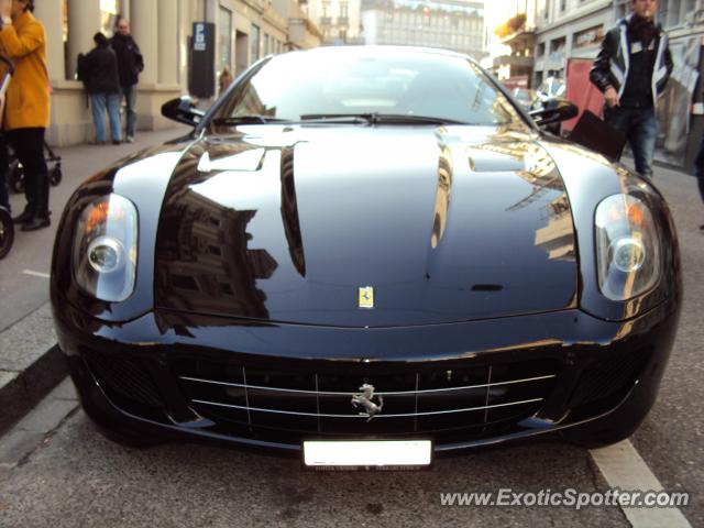 Ferrari 599GTB spotted in Zurich, Switzerland