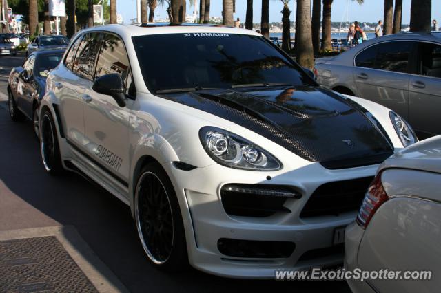 Porsche Cayenne Gemballa 650 spotted in Cannes, France