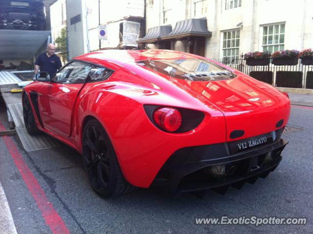Aston Martin Zagato spotted in London, United Kingdom