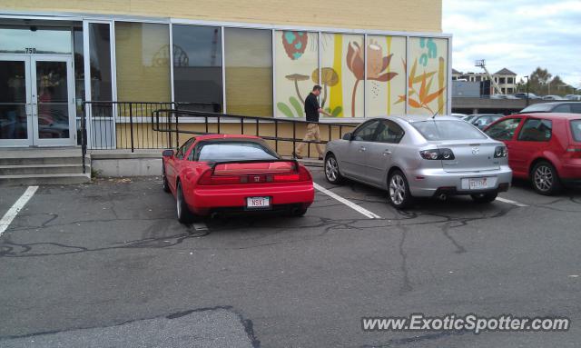 Acura NSX spotted in Boston, Massachusetts