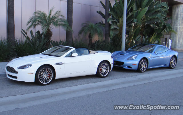 Ferrari California spotted in Los Angeles, California