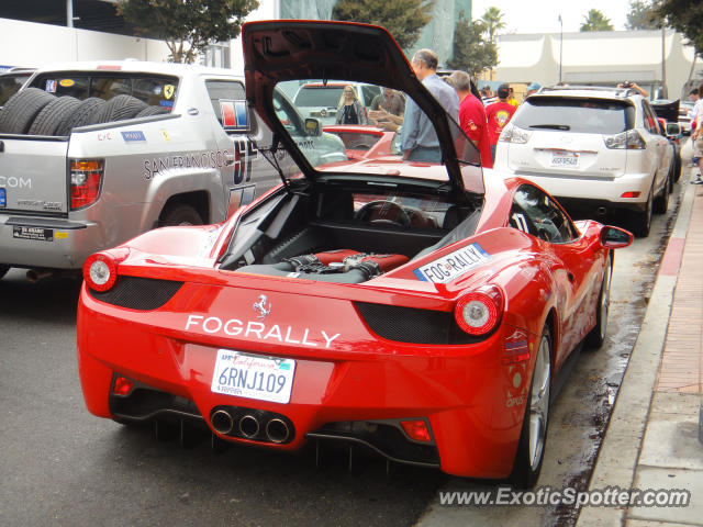 Ferrari 458 Italia spotted in Beverly Hills, California