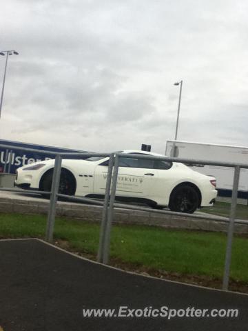 Maserati GranTurismo spotted in Belfast, United Kingdom