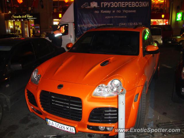 Porsche Cayenne Gemballa 650 spotted in Kiev, Ukraine