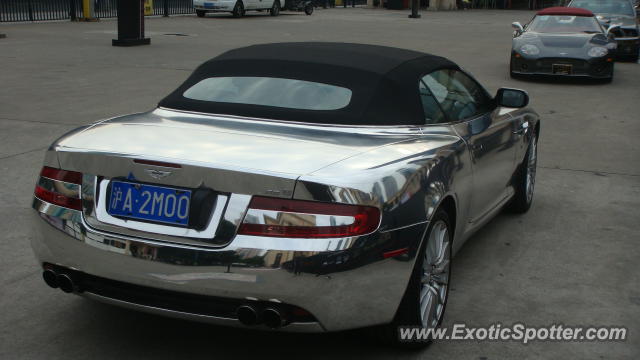 Aston Martin DB9 spotted in SHANGHAI, China