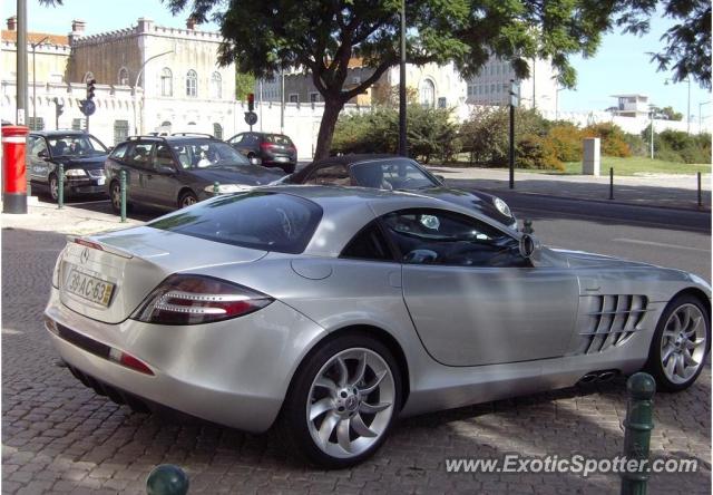 Mercedes SLR spotted in Lisbon, Portugal