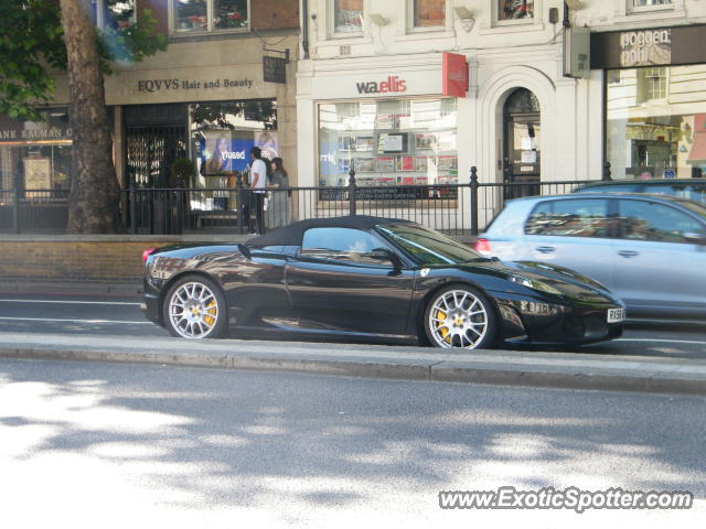 Ferrari F430 spotted in London, United Kingdom