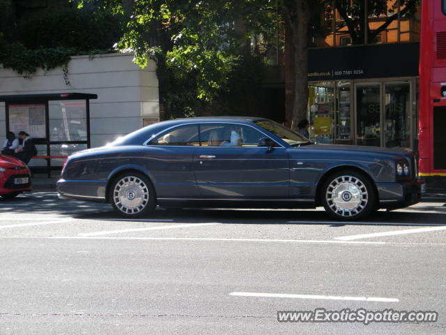 Bentley Brooklands spotted in London, United Kingdom