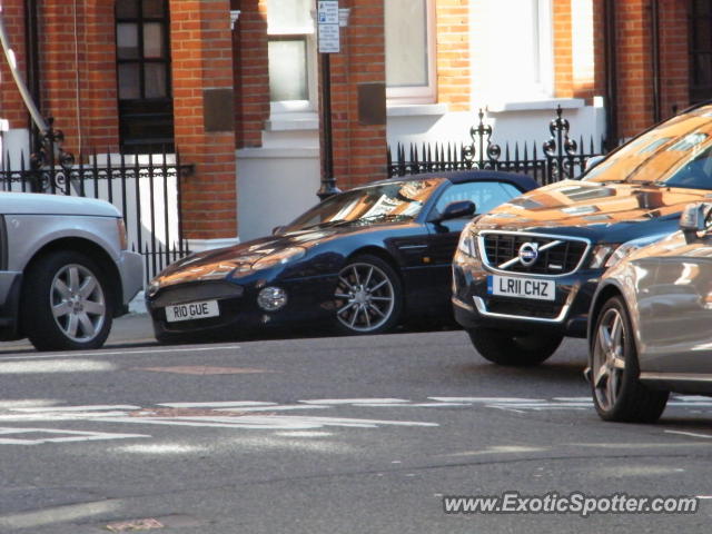 Aston Martin DB7 spotted in London, United Kingdom