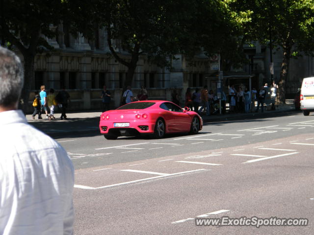 Ferrari 360 Modena spotted in London, United Kingdom