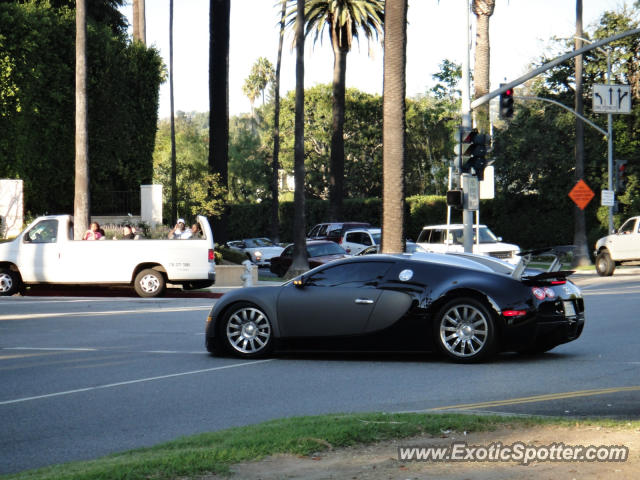Bugatti Veyron spotted in Beverly Hills, California