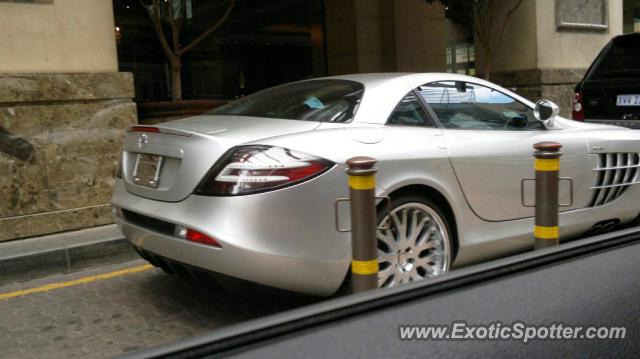 Mercedes SLR spotted in Johannesburg, South Africa