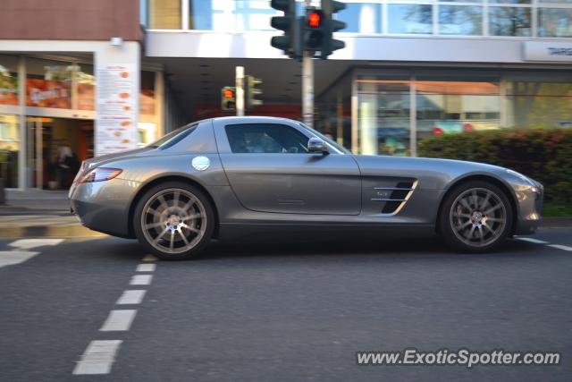 Mercedes SLS AMG spotted in Mainz, Germany