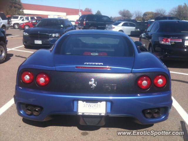 Ferrari 360 Modena spotted in Amarillo, Texas