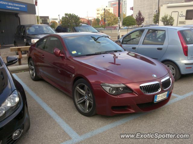 BMW M6 spotted in Padova, Italy
