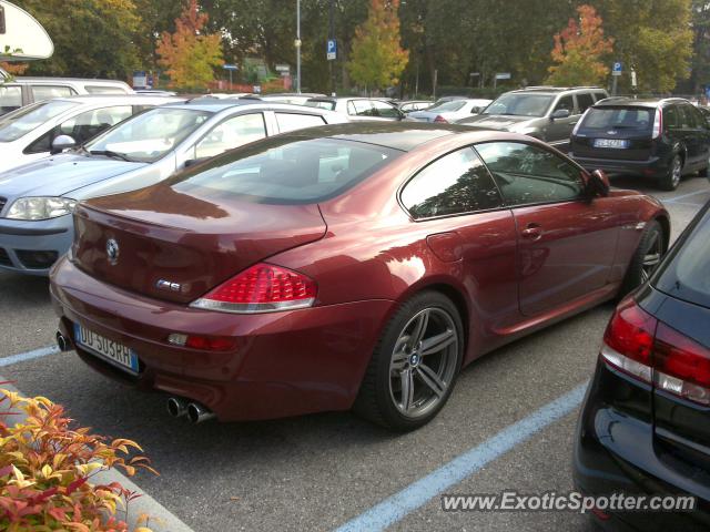 BMW M6 spotted in Padova, Italy