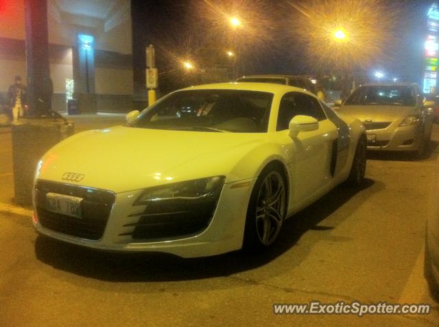 Audi R8 spotted in Winnipeg, Canada