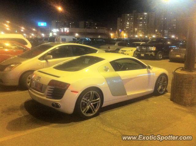 Audi R8 spotted in Winnipeg, Canada